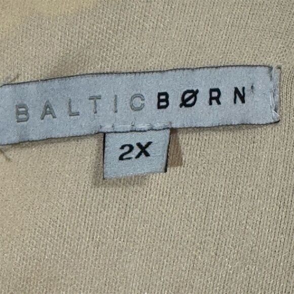 Baltic Born Zurich Sequin Maxi Dress Rose Gold 2X Long Sleeve Formal Gown Plus - Picture 7 of 8